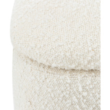 Duncan Boucle Storage Ottoman Bench